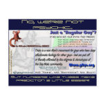 Mens' Psychic Network postcards