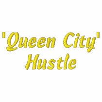 Men's-'Queen City' Hustle embroidered shirts by antwansgift21 Men's-'Queen City' Hustle embroidered shirts