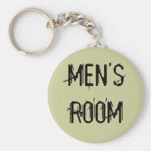 MEN'S ROOM KEY CHAIN
