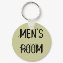 MEN'S ROOM KEY CHAIN keychains by bonnievoyage MEN'S ROOM KEY CHAIN keychains