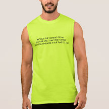 Men's Sleeveless T-Shirt w/ Honor the Constitution