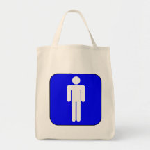 Mens Symbol Canvas Bags