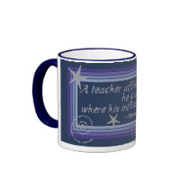 MENS TEACHER'S INFLUENCE mugs by dequilla MENS TEACHER'S INFLUENCE mugs