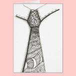 Men's Tie Greeting Card cards