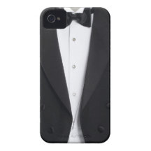 Mens Tuxedo Case Cover iPhone 4 Case
