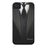 Men's Tuxedo Suit iPhone 4 Case