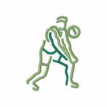 Men's V-ball embroidered shirts by ZazzleEmbroidery Men's V-ball embroidered shirts