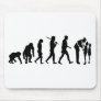 Mens Womens Emergency Services Evolution Work Mousepads