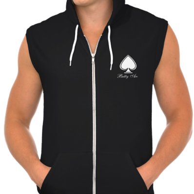 Men&#39;s Zip Up Sleeveless Hoodie