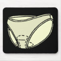 MENSTRUAL PADS IN UNDERWARE mousepads by Sofia_Youshi MENSTRUAL PADS IN UNDERWARE mousepads