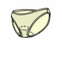 MENSTRUAL PADS IN UNDERWARE t-shirts by Sofia_Youshi MENSTRUAL PADS IN UNDERWARE t-shirts