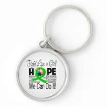 Mental Disease Fight We Can Do It Key Chain