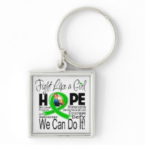 Mental Disease Fight We Can Do It Keychains