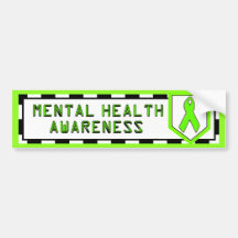 Mental Health Awareness Bumper Sticker