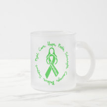Mental Health Awareness Fight Cure Hope Logo Coffee Mugs