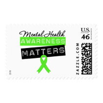 Mental Health Awareness Matters Postage Stamp