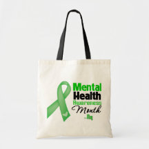 Mental Health Awareness Month Tote Bag