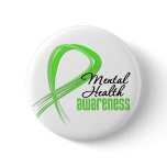 Mental Health Awareness Ribbon Button