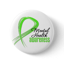 Mental Health Awareness Ribbon Button