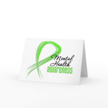 Mental Health Awareness Ribbon Card