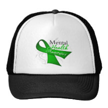 Mental Health Awareness Ribbon Hats