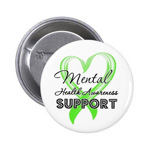 Mental Health Awareness - Support Buttons | Zazzle