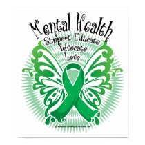Mental Health Butterfly 3 posters