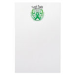 Mental Health Butterfly 3 Custom Stationery
