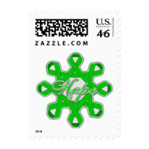 Mental Health Hope Unity Ribbons Stamps