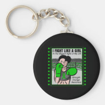 Mental Health I Fight Like A Girl Battle Keychains