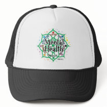 Mental Health Lotus Mesh Hats
