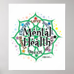Mental Health Lotus Poster