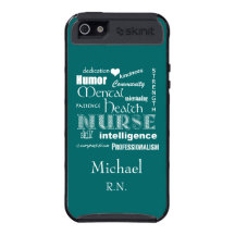 Mental Health Nurse Pride-Personalize /Sea Green Case For iPhone 5