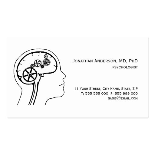 Mental Health / Psychologist business card