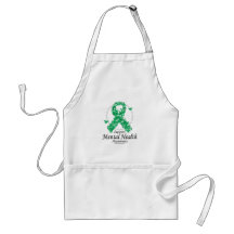 Mental Health Ribbon of Butterflies Aprons