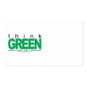 Mental Health Think Green profilecard