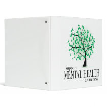 Mental Health Tree Vinyl Binder