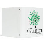 Mental Health Tree Vinyl Binder