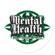 Mental Health Tribal stickers