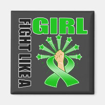 Mental Health Victory Fight Like A Girl Fridge Magnets