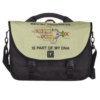 Mental Toughness Is Part Of My DNA Commuter Bag
