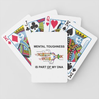 Mental Toughness Is Part Of My DNA Deck Of Cards