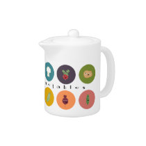 mental vegetables polka at teatime teapots