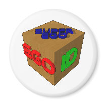 MentalBlock Fridge Magnet