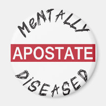 Mentall-Diseased.png Fridge Magnet