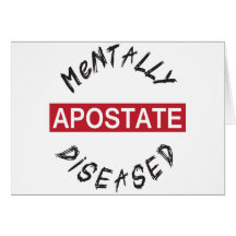 Mentall-Diseased.png Greeting Cards