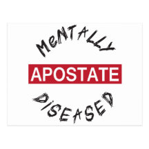 Mentall-Diseased.png Post Card