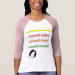 Ladies 3/4 Sleeve Raglan (Fitted)