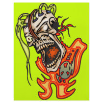 Mentally Insane Cyborg Skull Flyer Design