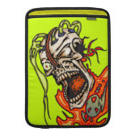Mentally Insane Cyborg Skull MacBook Sleeve
